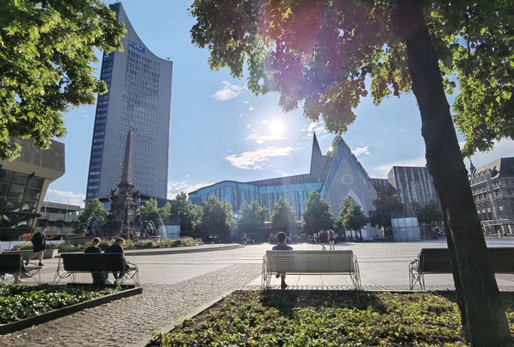 Leipzig Sehenswürdigkeiten - die gute Stube der Stadt und der Eingang in die Altstadt Leipzig