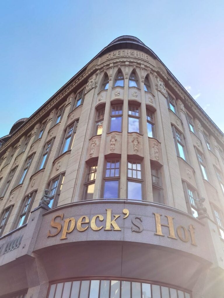 Eine der Leipzig Sehenswürdigkeiten - Speck´s Hof