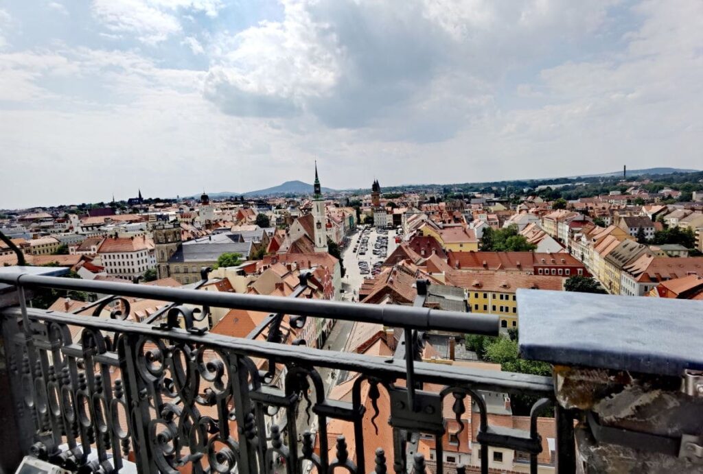 Sehenswürdigkeiten Görlitz von oben - gut zu sehen vom Rathausturm