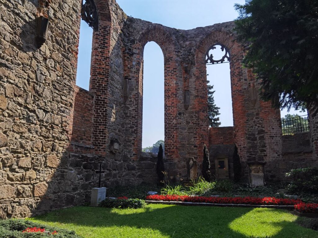 Die Ruine der Nicolaikirche ist eine der einmaligen Bautzen Sehenswürdigkeiten