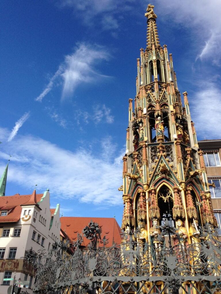 Nürnberg Sehenswürdigkeiten auf dem Marktplatz