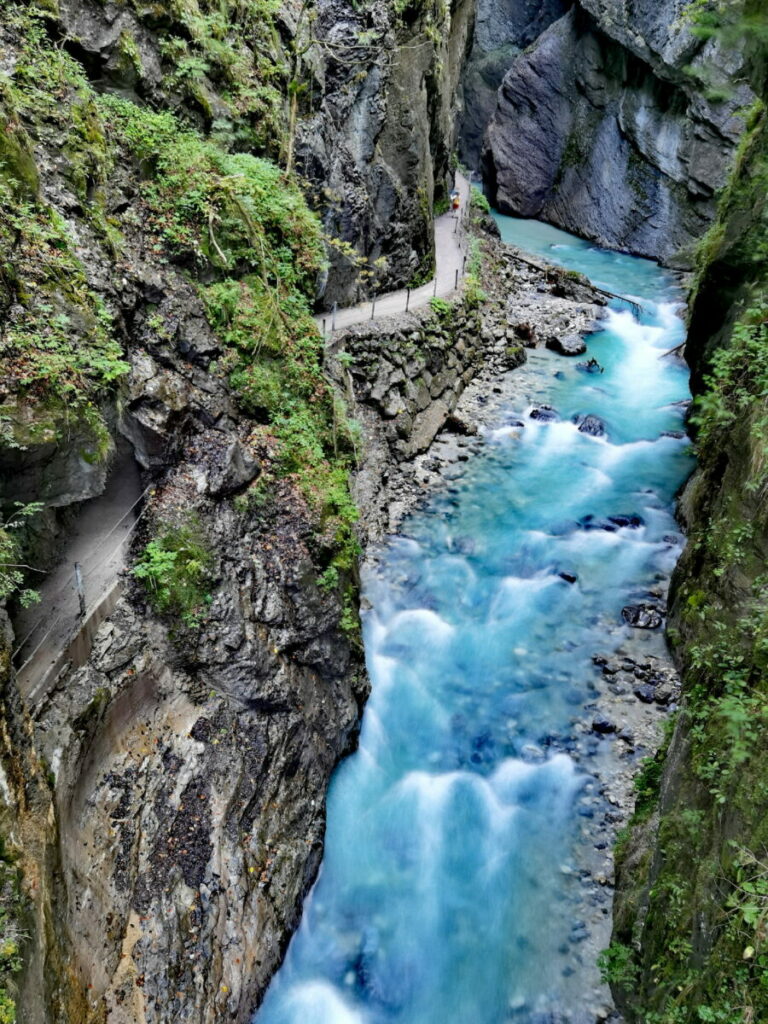 Bayern Sehenswürdigkeiten in der Natur: Die Partnachklamm