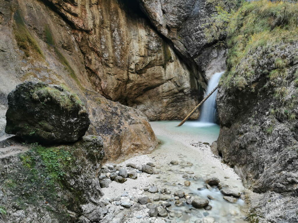 Natursehenswürdigkeiten Deutschland - die wildromantische Almbachklamm in Berchtesgaden