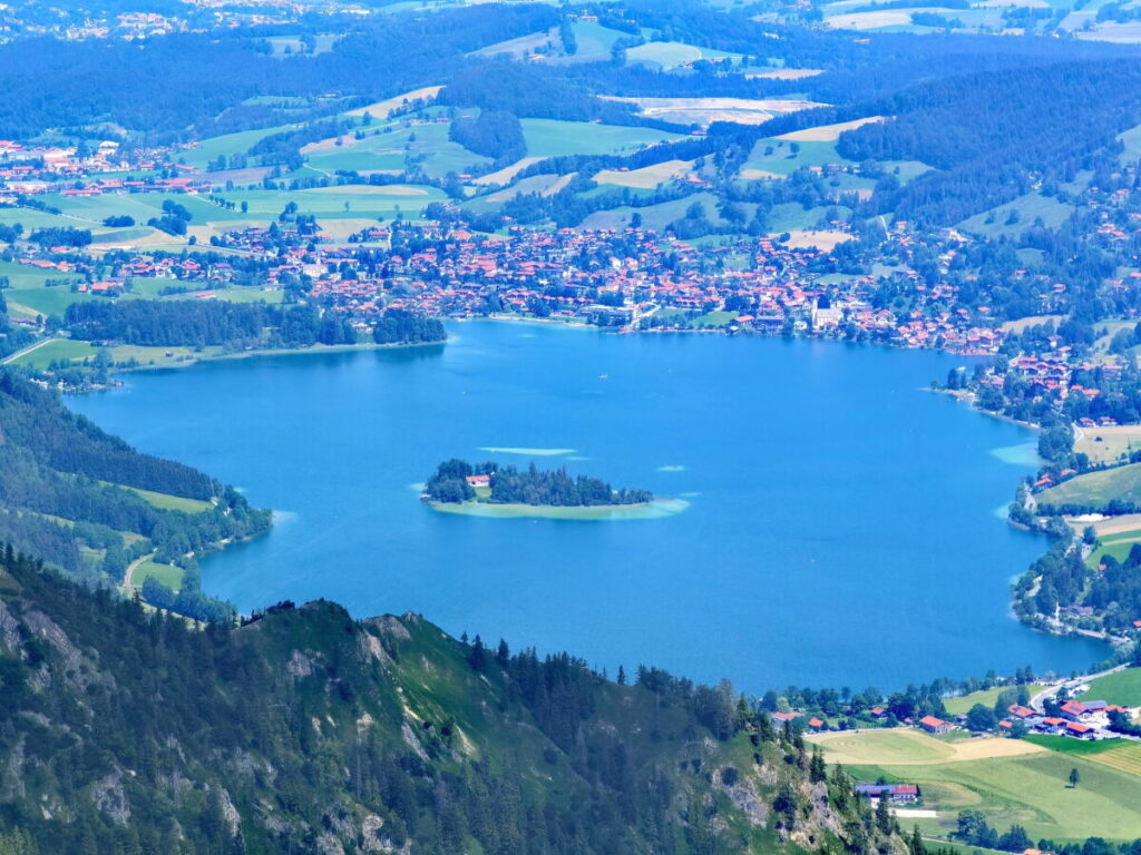 Natursehenswürdigkeiten Deutschland - der Schliersee und der Spitzingsee