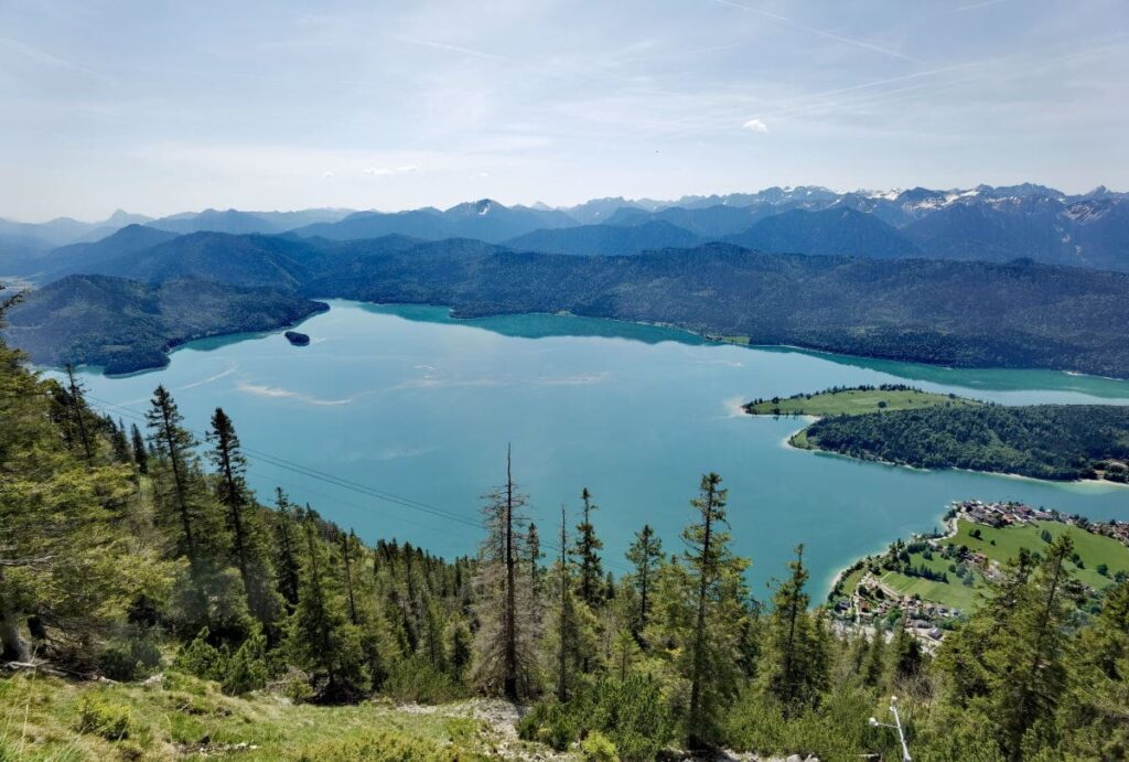 Natursehenswürdigkeiten Deutschland - der Walchensee