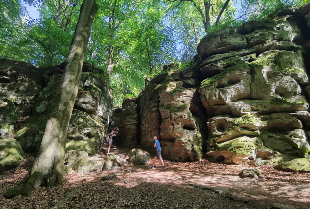 Natursehenswürdigkeiten Deutschland - die Teufelsschlucht in der Eifel