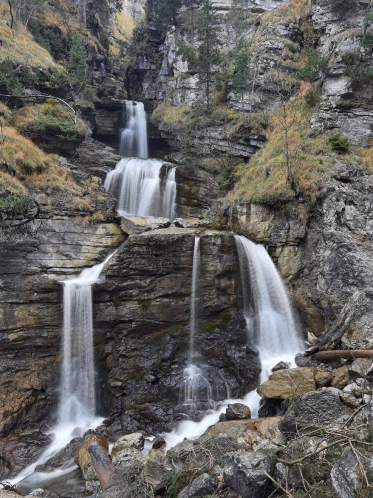 Wasserfälle Garmisch-Partenkirchen: Die Kuhfluchtwasserfälle