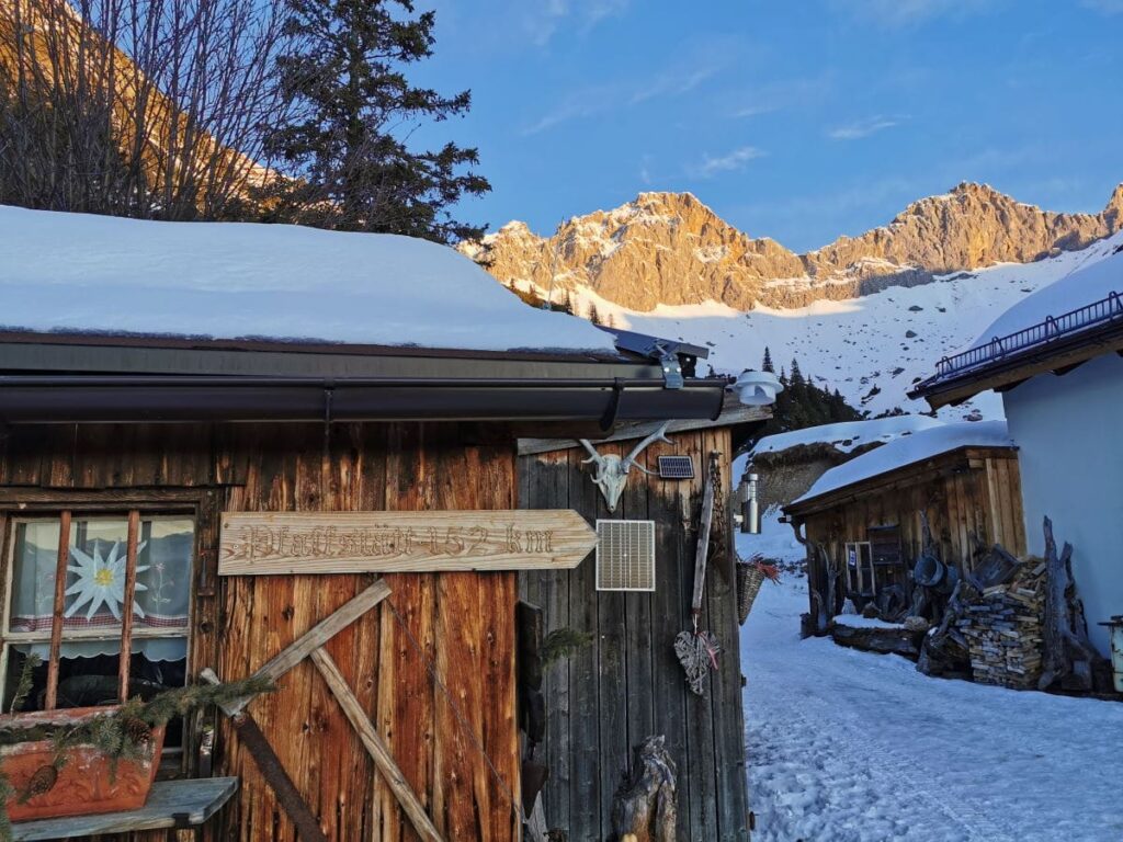 Österreich Sehenswürdigkeiten im Schnee - mach mal die mehrtägige Schneewanderung