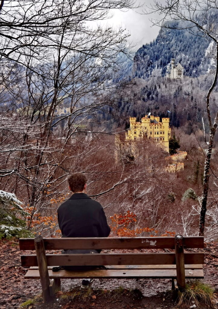 Füssen Geheimtipps: Der Ausblick am Frauenstein auf Neuschwanstein und Hohenschwangau