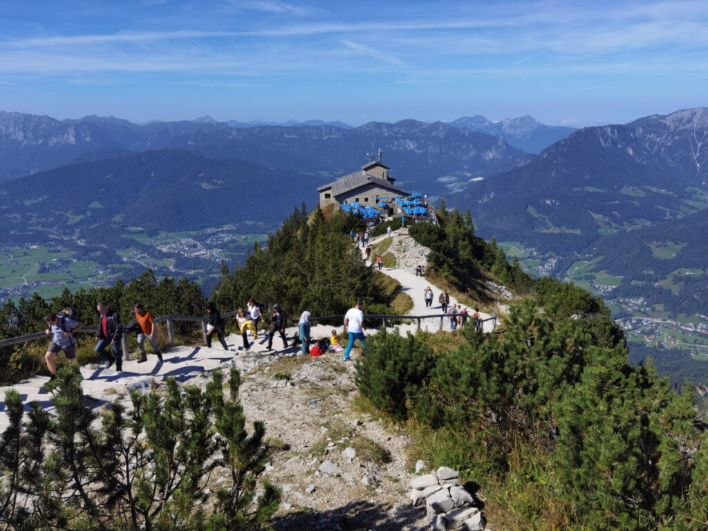 Eine der meistbesuchten Berchtesgaden Sehenswürdigkeiten - das Kehlsteinhaus