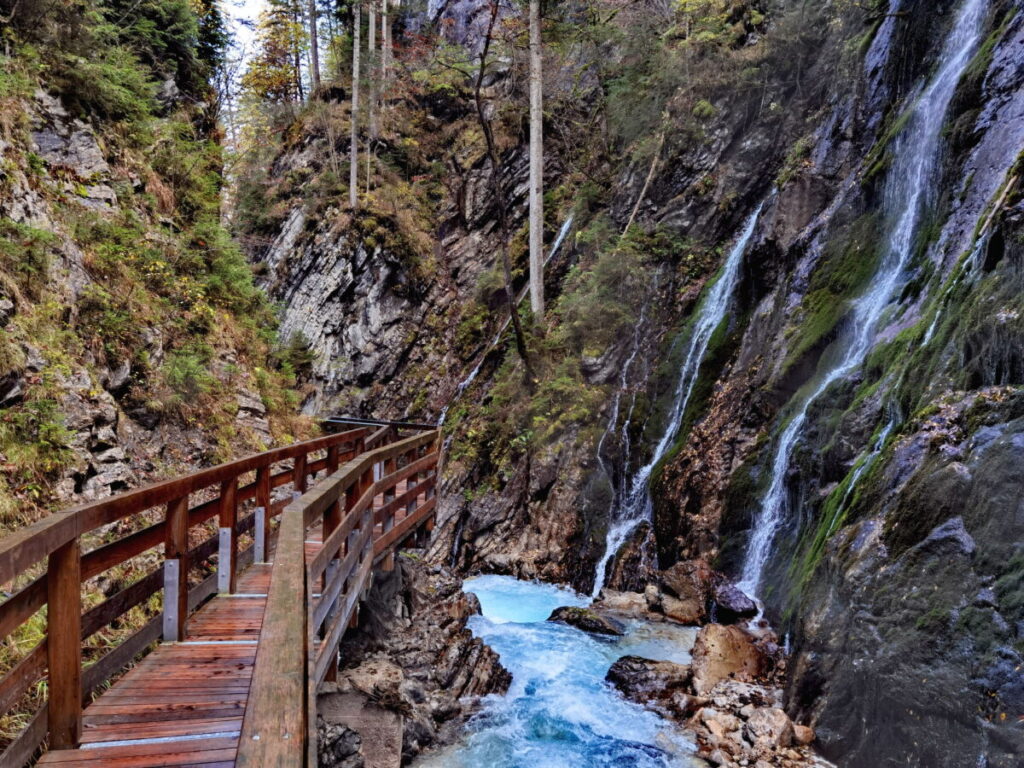 Berchtesgaden Sehenswürdigkeiten in der Natur - die Wimbachklamm