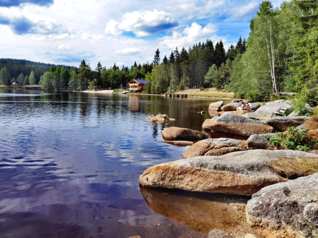 Fichtelgebirge Sehenswürdigkeiten wie in Norwegen: Der Fichtelsee