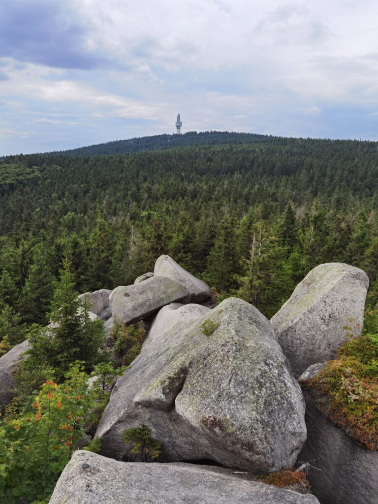 Der Nußhardt und der Schneeberg sind lohnende Fichtelgebirge Sehenswürdigkeiten