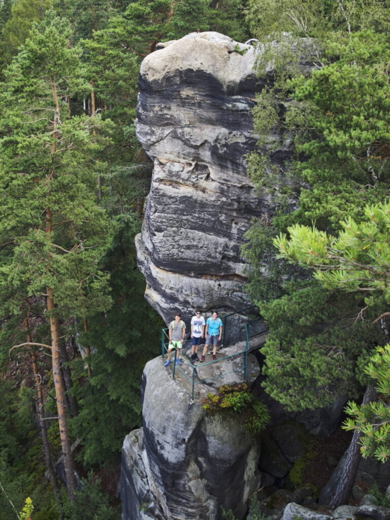 Sehenswürdigkeiten Tschechien - die Felsen von Besedické skály