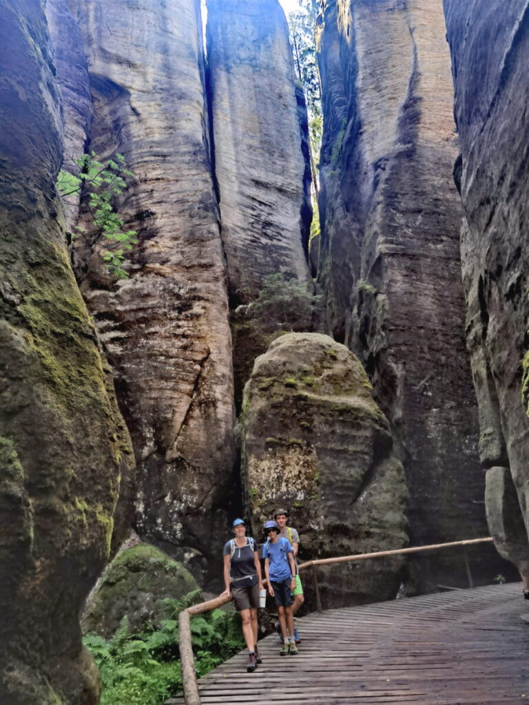 Sehenswürdigkeiten Tschechien: Die Adersbacher Felsenstadt